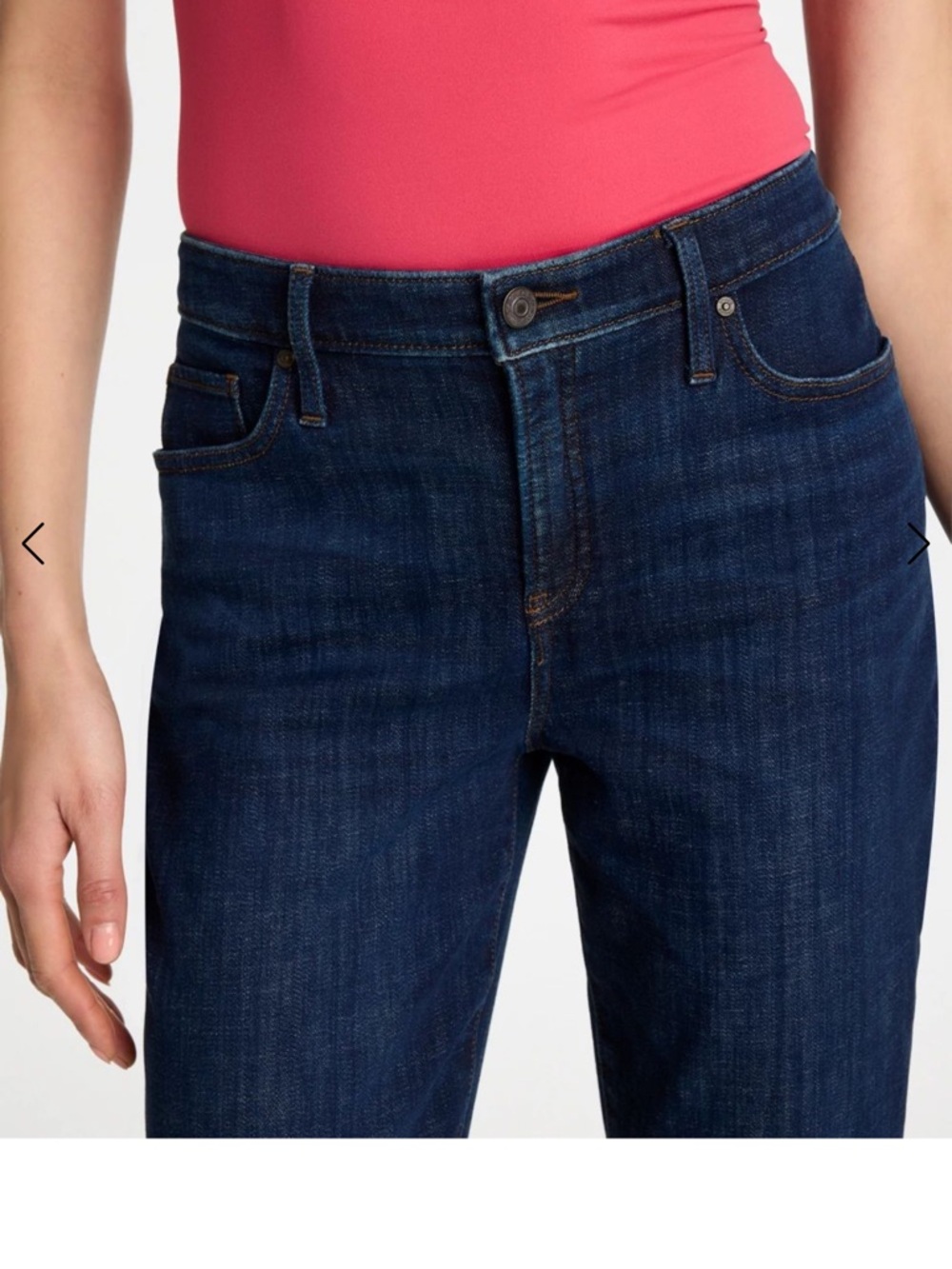 Chico's Dark Indigo Ankle Straight Jeans - Picture 6 of 12